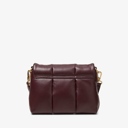 Puffy Crossbody Burgundy Leather | Clarks online