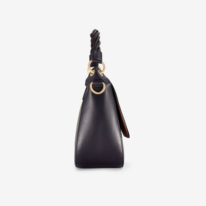 Twist Midi Black Leather | Clarks outlet