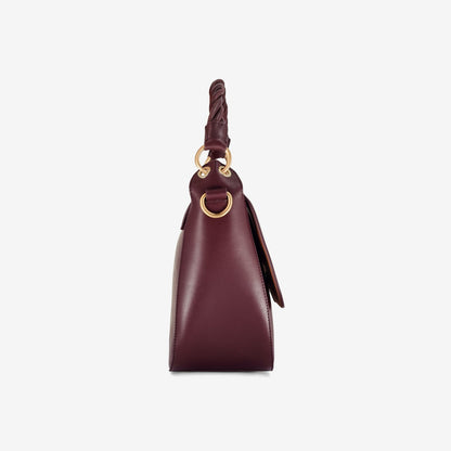 Twist Midi Burgundy Leather | Clarks discount