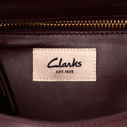 Twist Midi Burgundy Leather | Clarks discount