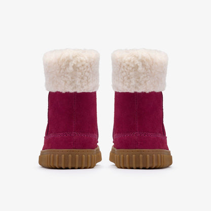 Cove Snug Toddler Berry Suede | Clarks Sale