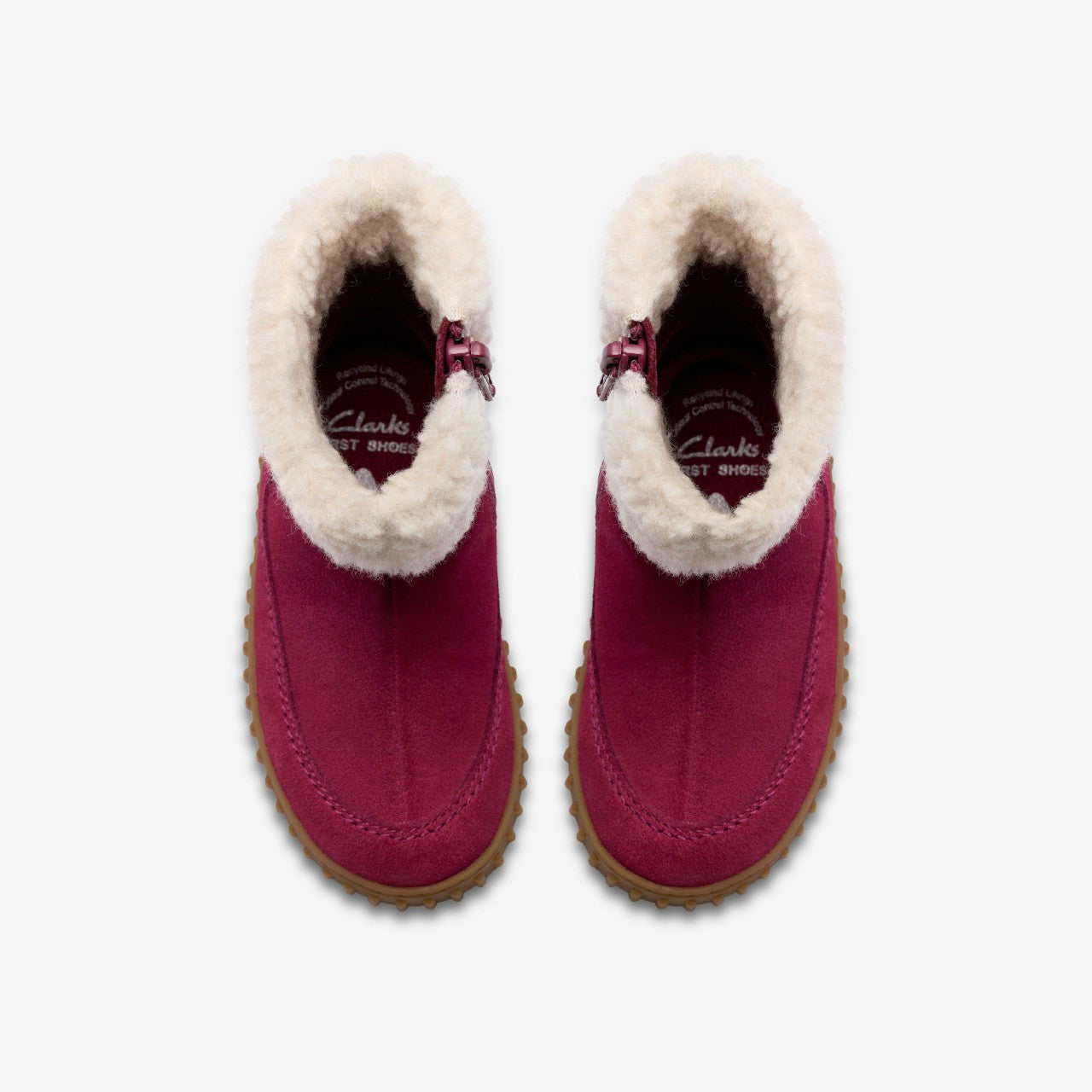 Cove Snug Toddler Berry Suede | Clarks Sale