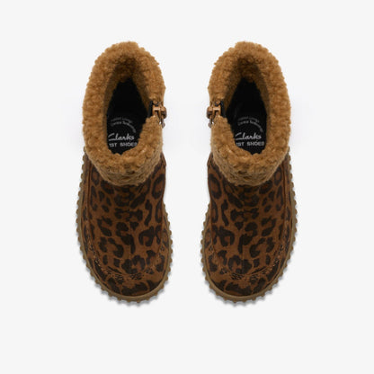 Cove Snug Toddler Leopard Print | Clarks outlet