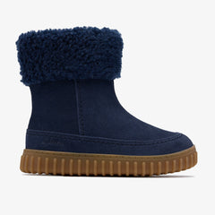 Navy Suede