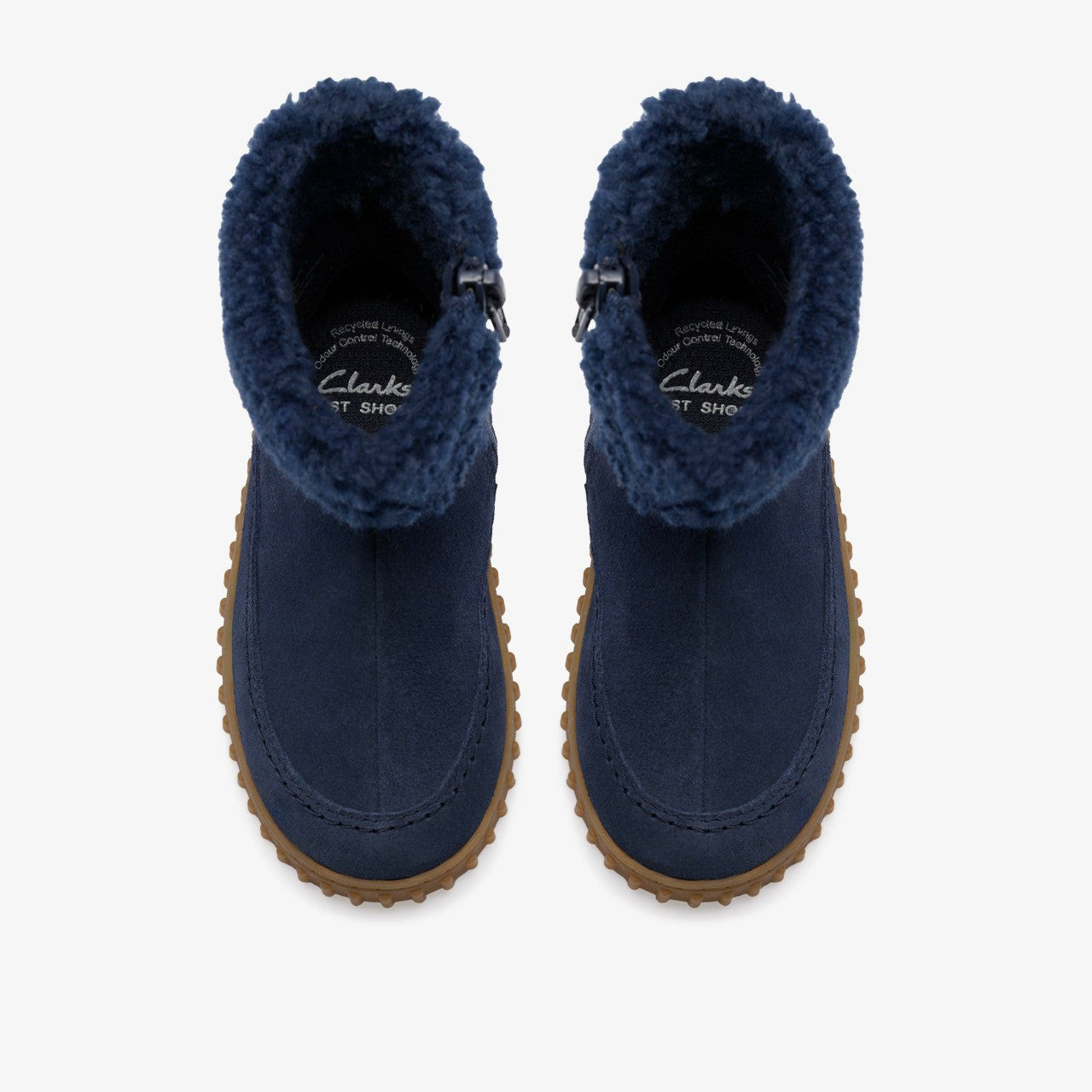 Cove Snug Toddler Navy Suede | Clarks for sale