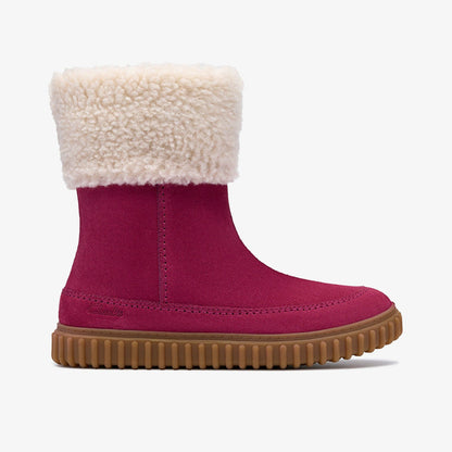 Cove Snug Kid Berry Suede | Clarks online