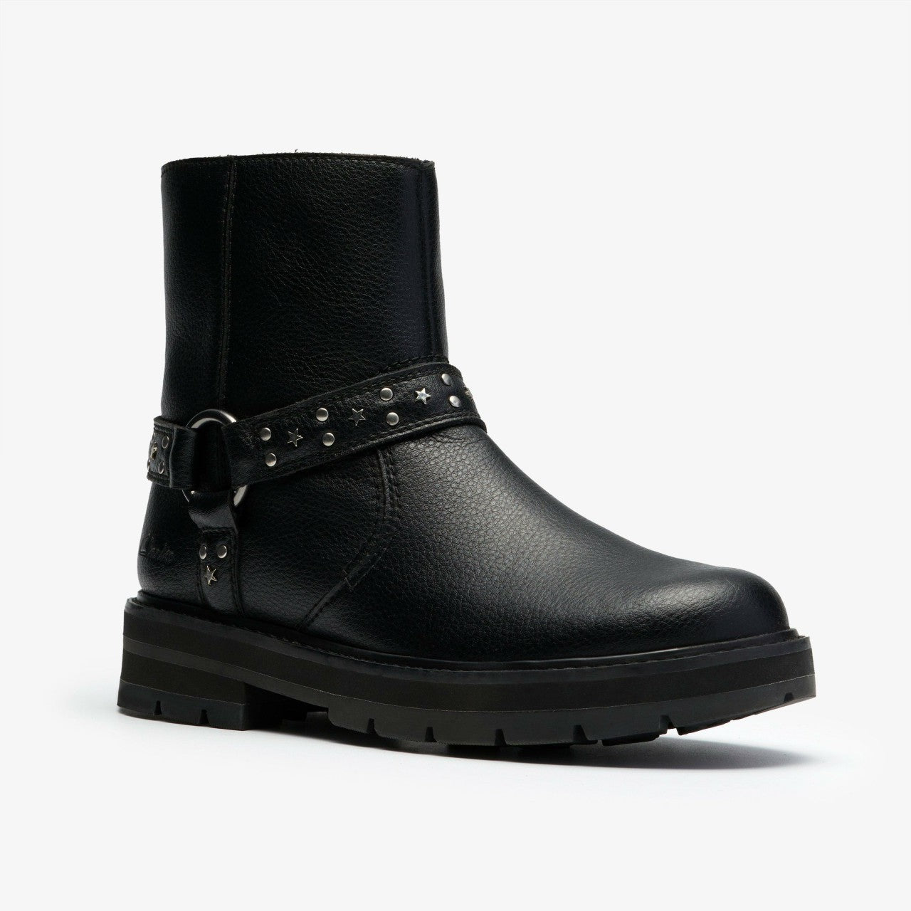 Prague Shine Kid Black Leather | Clarks online