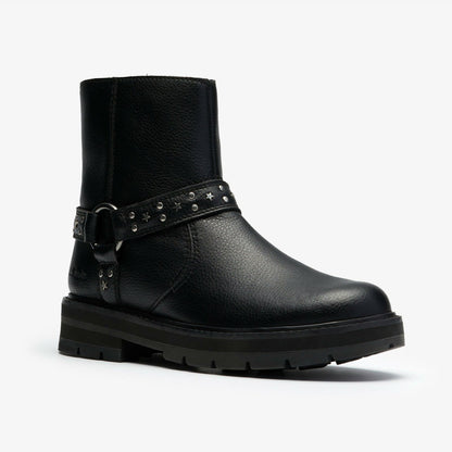 Prague Shine Kid Black Leather | Clarks online
