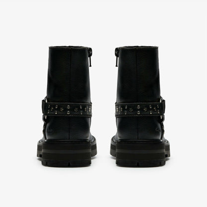 Prague Shine Kid Black Leather | Clarks online