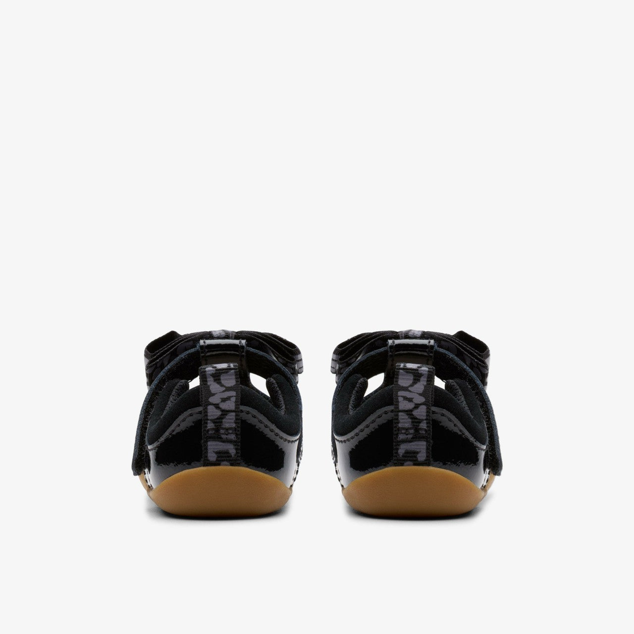 Roamer Trim Toddler Black Patent | Clarks online