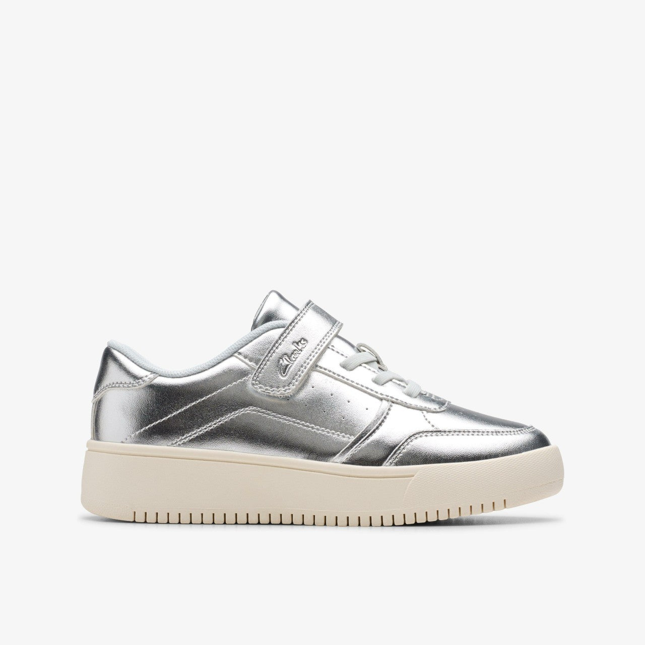 Barley Step Kid Silver Metallic | Clarks outlet