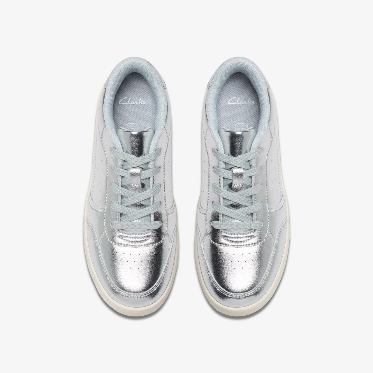 Barley Step Youth Silver Metallic | Clarks Sale