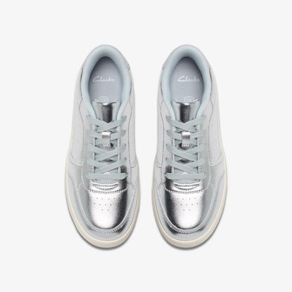 Barley Step Youth Silver Metallic | Clarks Sale