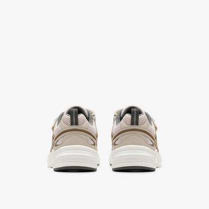 Crafton Move Kid Beige Combination | Clarks discount