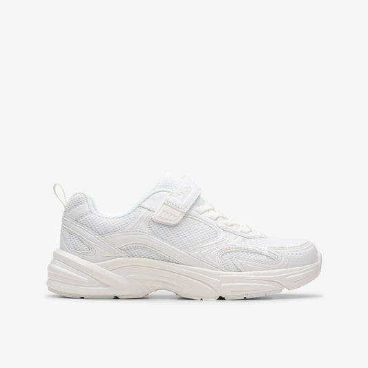 Crafton Move Kid White/White | Clarks online