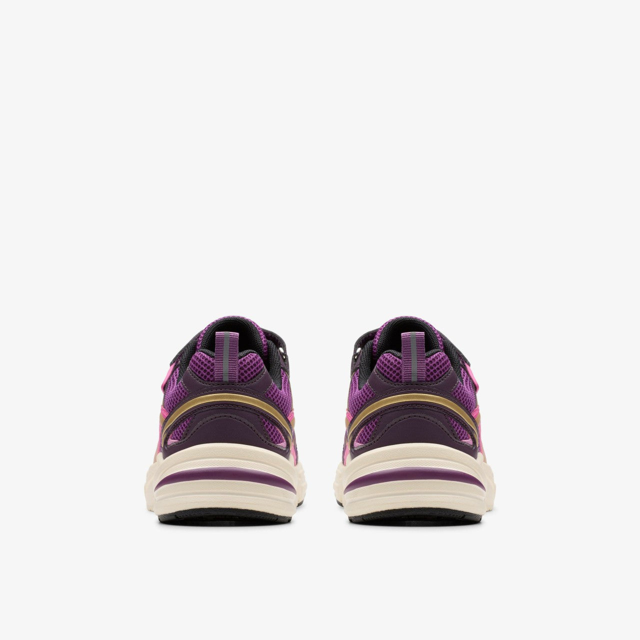 Crafton Move Kid Purple Combination | Clarks on Sale
