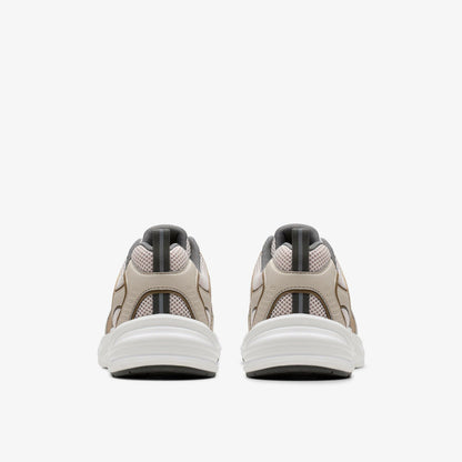 Crafton Move Youth Beige Combination | Clarks on Sale