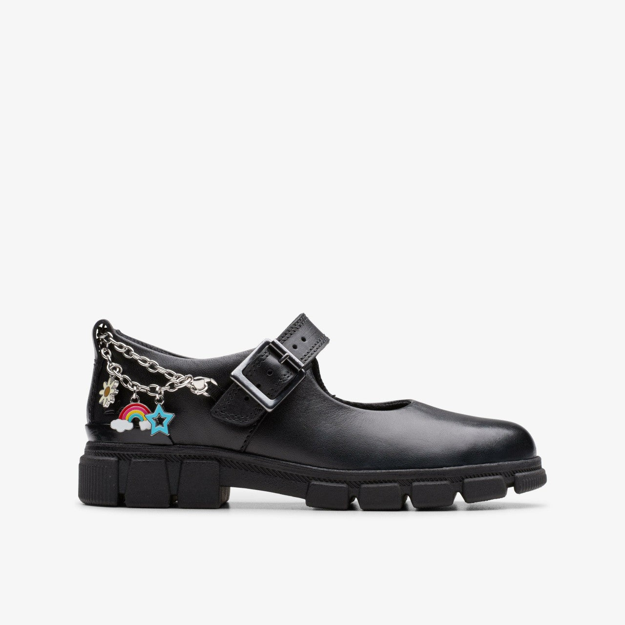Evyn Pure Kid Black Leather | Clarks online