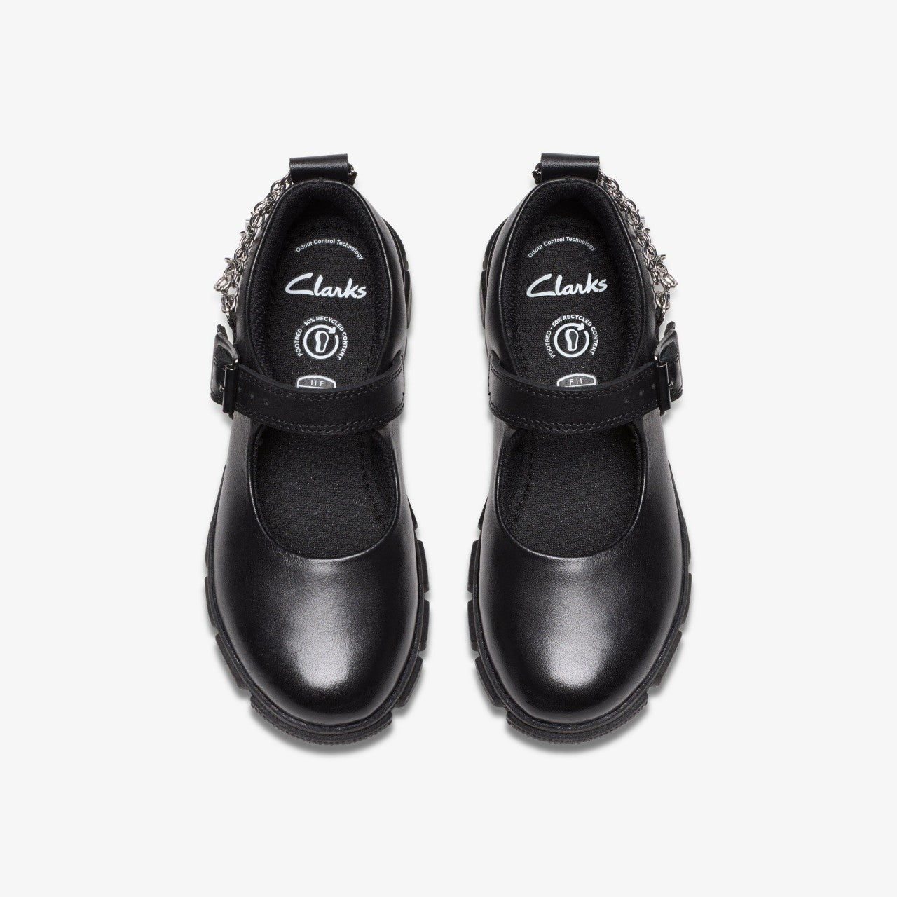 Evyn Pure Kid Black Leather | Clarks online