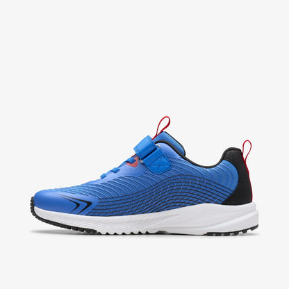 Deyes Dash Youth Blue Synthetic | Clarks discount