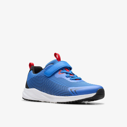 Deyes Dash Youth Blue Synthetic | Clarks discount