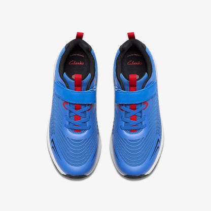 Deyes Dash Youth Blue Synthetic | Clarks discount
