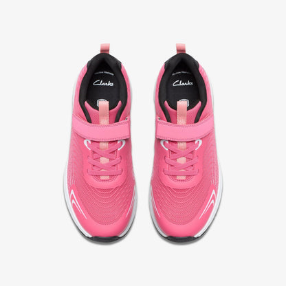 Deyes Dash Youth Pink Synthetic | Clarks Sale