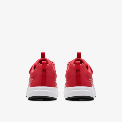 Deyes Dash Youth Red Synthetic | Clarks outlet