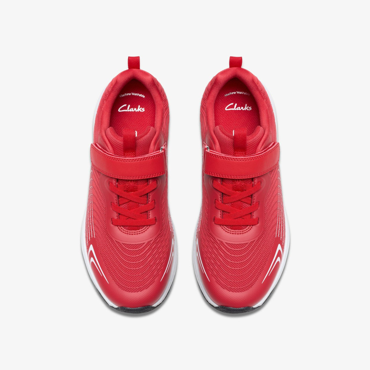 Deyes Dash Youth Red Synthetic | Clarks outlet