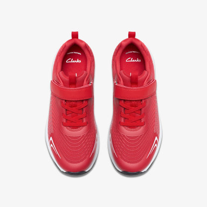 Deyes Dash Youth Red Synthetic | Clarks outlet