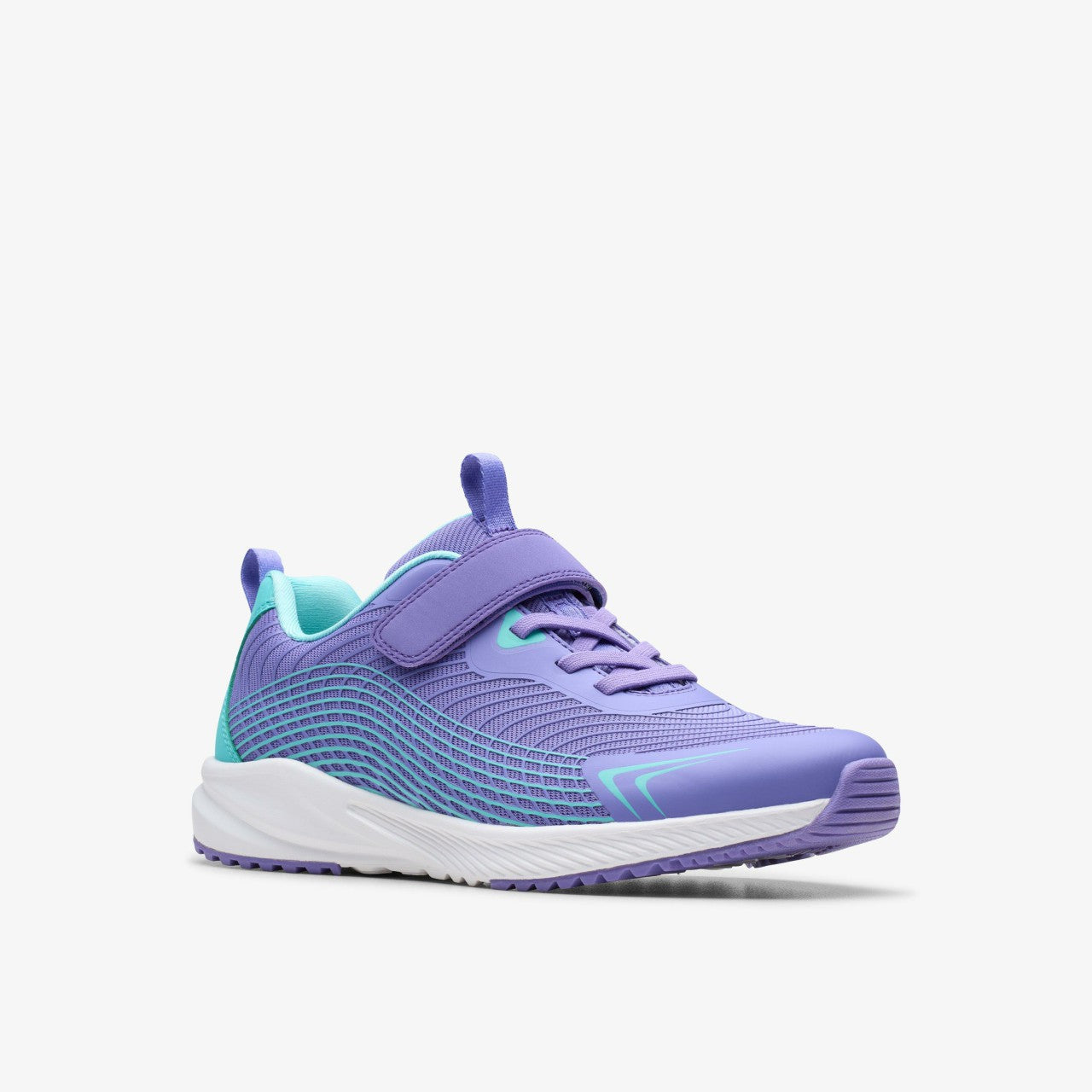 Deyes Dash Youth Purple Synthetic | Clarks for sale