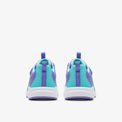 Deyes Dash Youth Purple Synthetic | Clarks for sale