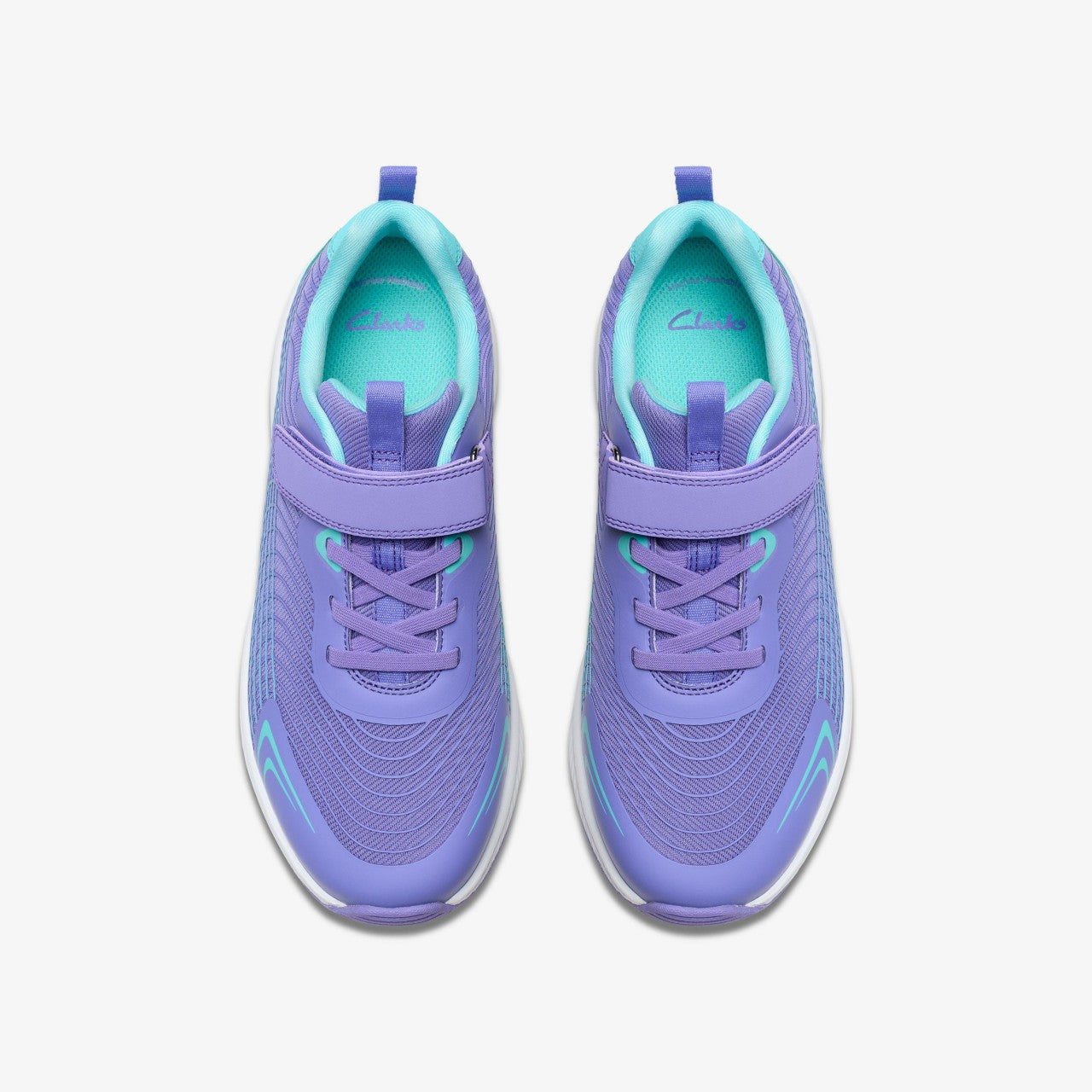 Deyes Dash Youth Purple Synthetic | Clarks for sale