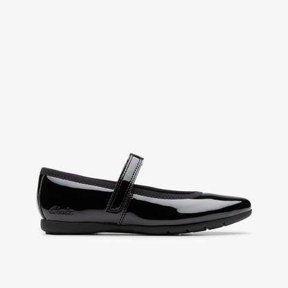 Dance Wish Kid Black Patent | Clarks Sale