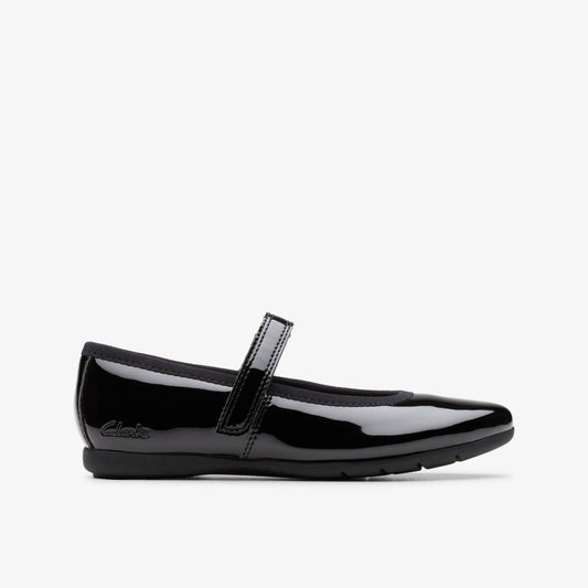 Dance Wish Kid Black Patent | Clarks Sale