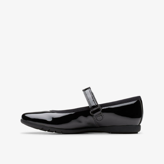 Dance Wish Kid Black Patent | Clarks Sale