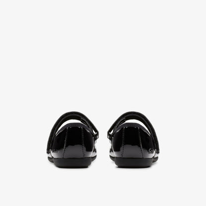 Dance Wish Kid Black Patent | Clarks Sale
