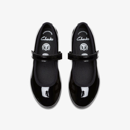 Dance Wish Kid Black Patent | Clarks Sale
