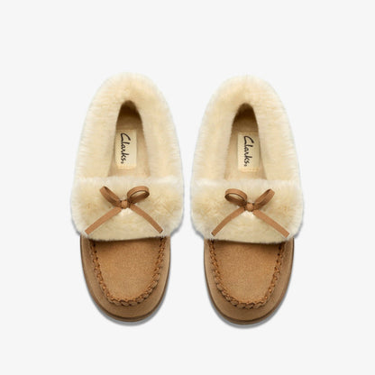 Leno Cosy Tan | Clarks for sale