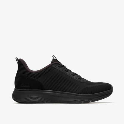 Motion Trek LT Black Knit | Clarks outlet