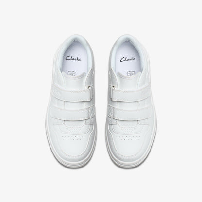 Canyon Sky Kid White/White | Clarks online