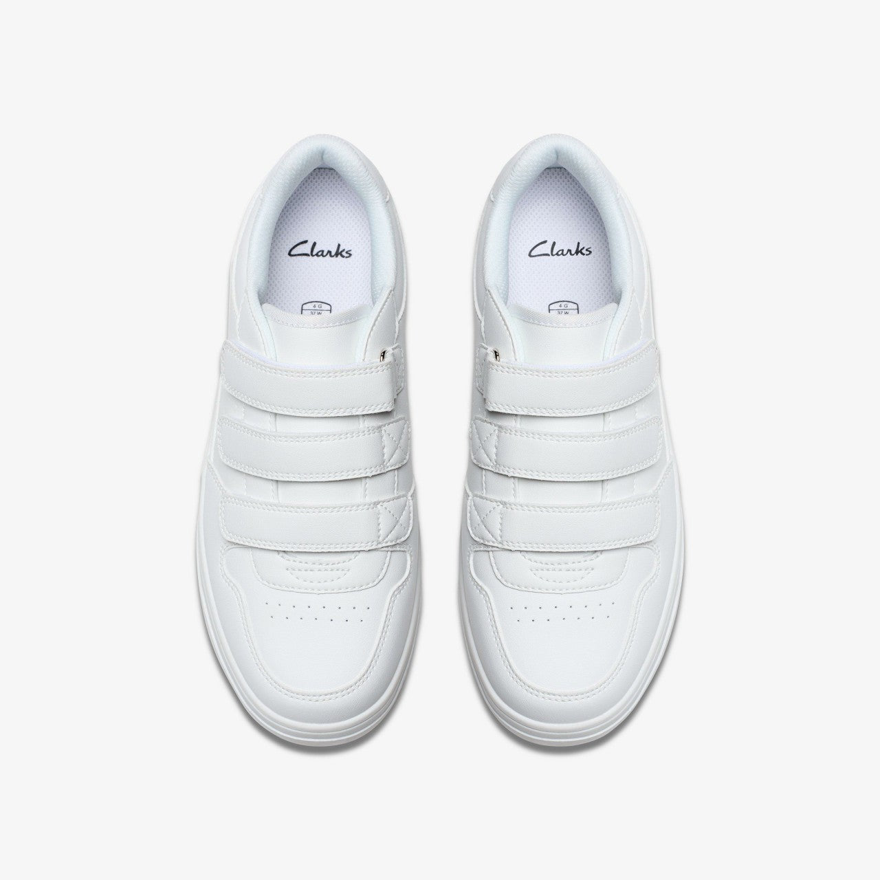 Canyon Sky Youth White/White | Clarks outlet