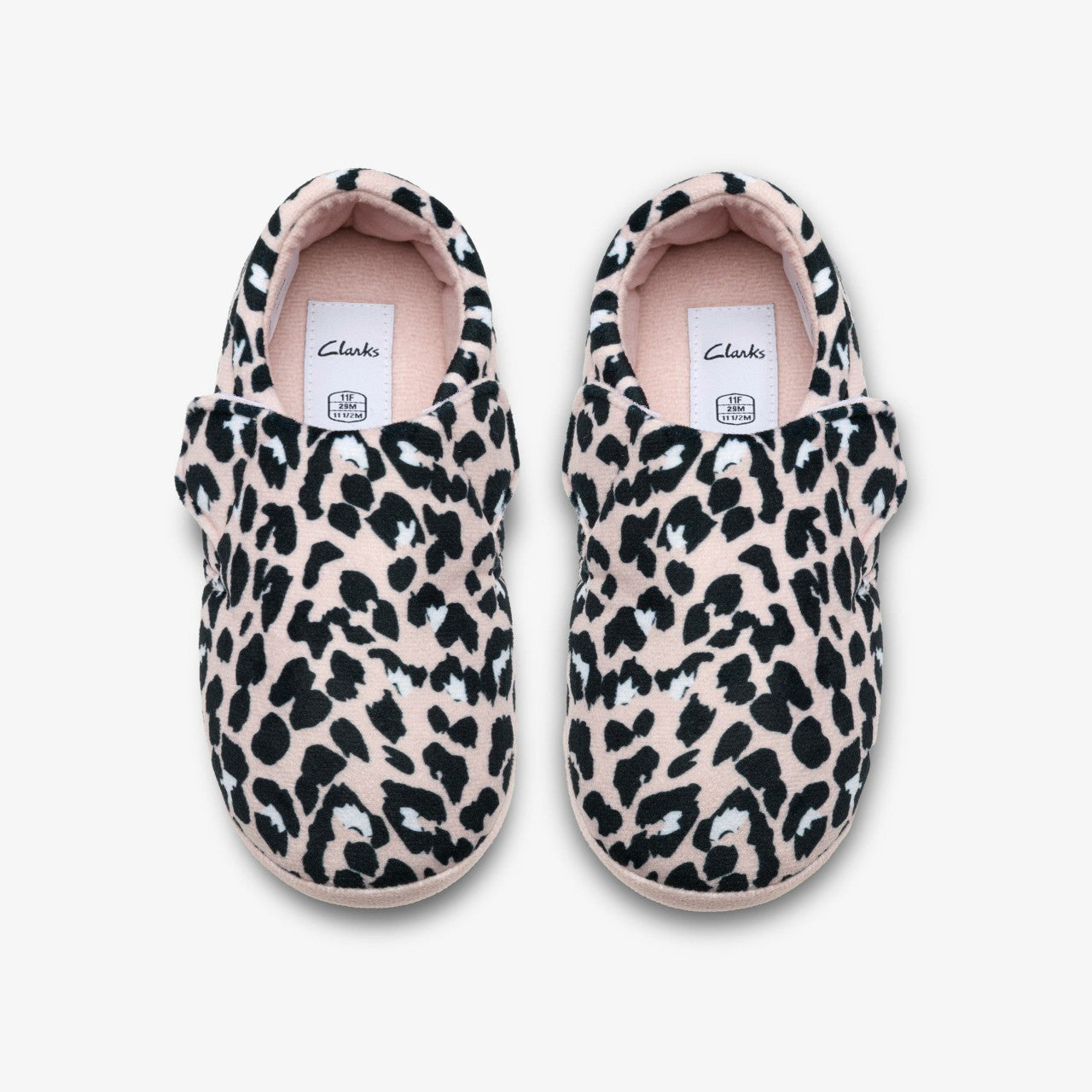 Fluffy Snug Kid Blush Pink Print | Clarks Sale