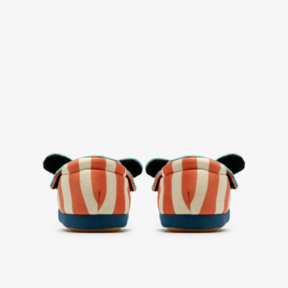 Fluffy Snug Toddler Orange Combination | Clarks outlet