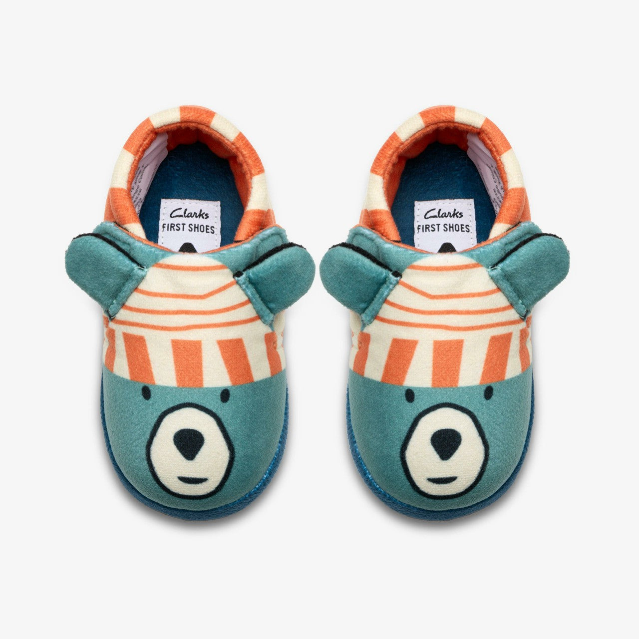 Fluffy Snug Toddler Orange Combination | Clarks outlet