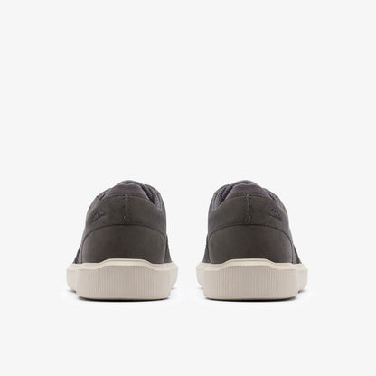 Brodin Seam Dark Grey Leather | Clarks discount