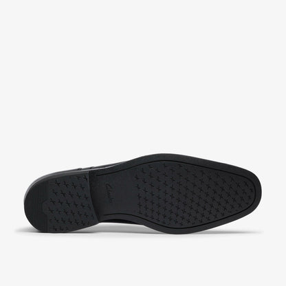 Paulton Cap Black Leather | Clarks online