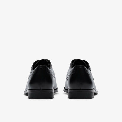 Paulton Cap Black Leather | Clarks online