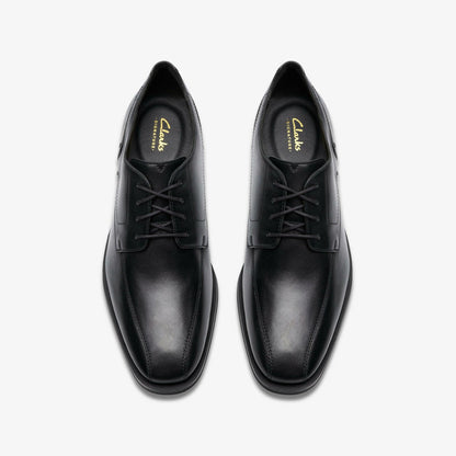Paulton Over Black Leather | Clarks on Sale