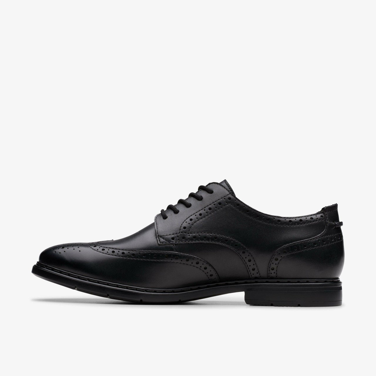 Banbury Tip Black Leather | Clarks Sale